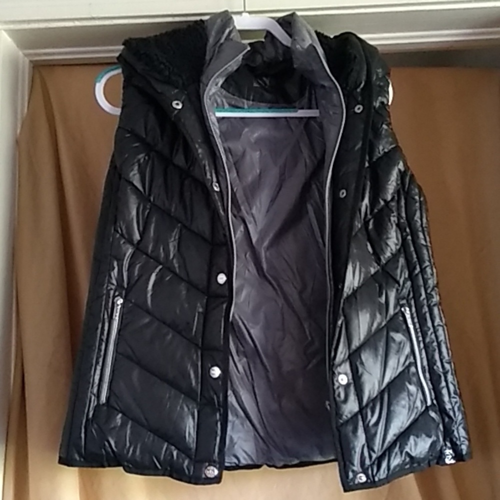 NWOT Marc New York Hooded Vest Size L
